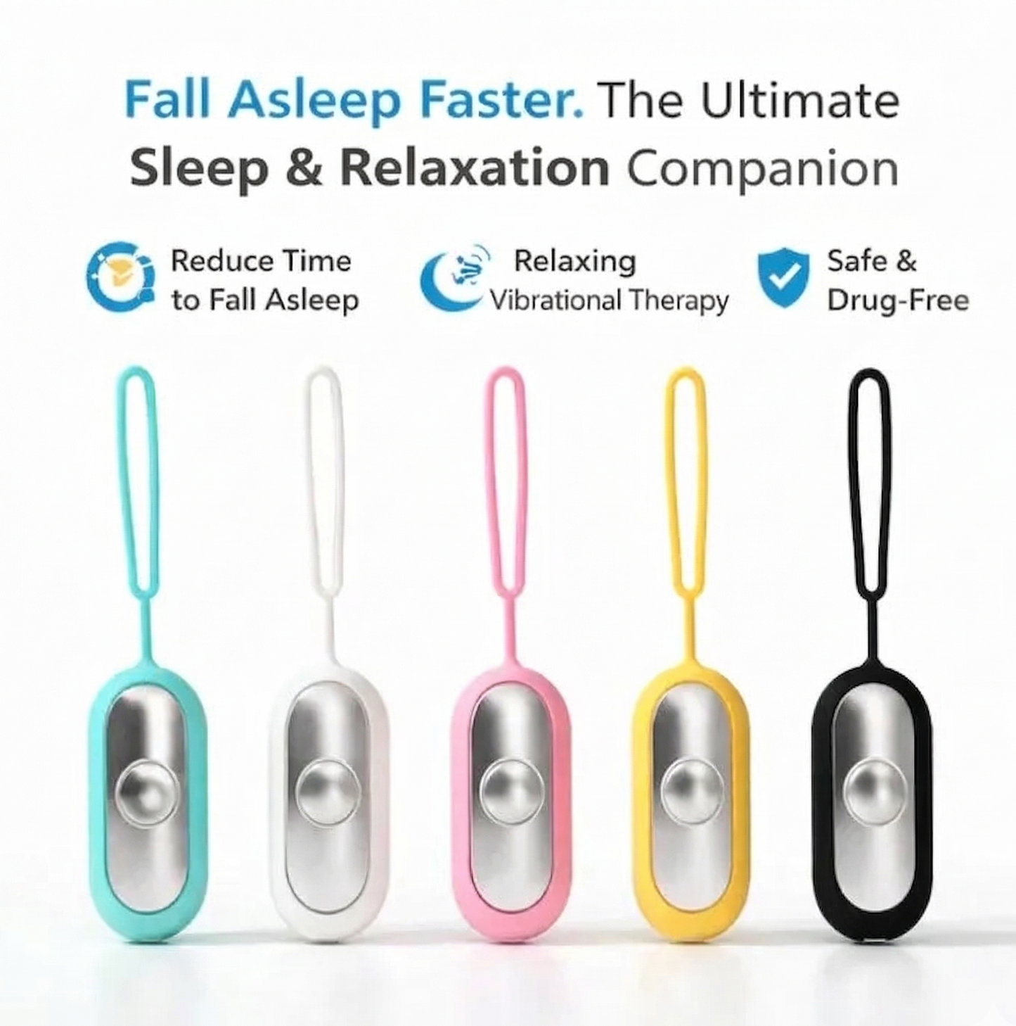 TrueCalm Microcurrent Device - Feel Calm & Drift Off Naturally in 20 Minutes